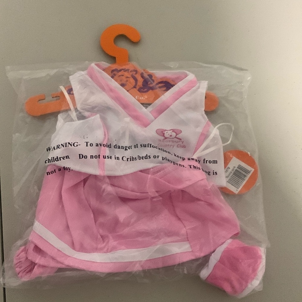 NWT Bears2Go pink tennis outfit